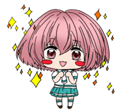 High school students daily life sticker #12694989