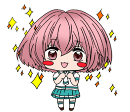 High school students daily life sticker #12694989