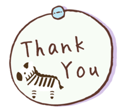 Animal full message sticker #12695015