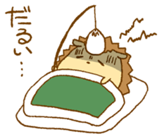 A little hedgehog!2 sticker #12695325