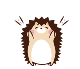 Pochi child Mottyosan of the hedgehog sticker #12695655
