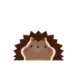 Pochi child Mottyosan of the hedgehog sticker #12695656