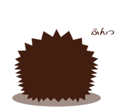 Pochi child Mottyosan of the hedgehog sticker #12695660