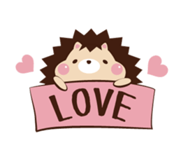 Pochi child Mottyosan of the hedgehog sticker #12695662