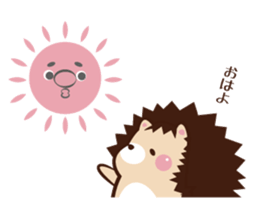 Pochi child Mottyosan of the hedgehog sticker #12695667