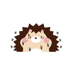Pochi child Mottyosan of the hedgehog sticker #12695668