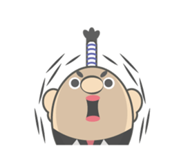 Pochi child Mottyosan of the hedgehog sticker #12695678