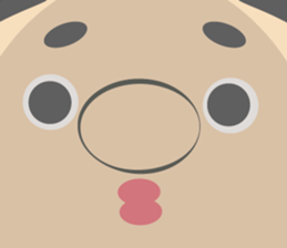 Pochi child Mottyosan of the hedgehog sticker #12695681