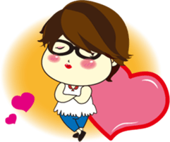 Loving my life-2 sticker #12696221