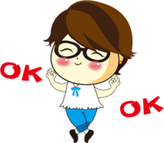 Loving my life-2 sticker #12696227