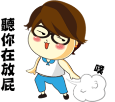 Loving my life-2 sticker #12696236