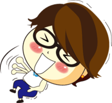 Loving my life-2 sticker #12696237