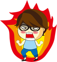 Loving my life-2 sticker #12696239