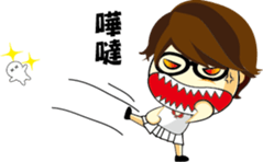 Loving my life-2 sticker #12696240