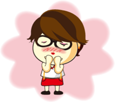 Loving my life-2 sticker #12696242