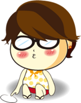 Loving my life-2 sticker #12696246