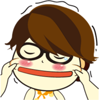 Loving my life-2 sticker #12696253