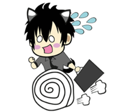 Uma & inu : in love sticker #12697020