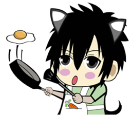 Uma & inu : in love sticker #12697022