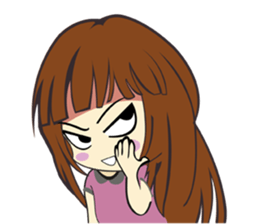 Uma & inu : in love sticker #12697026