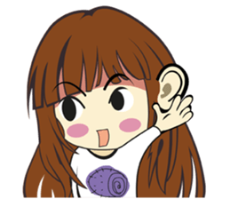 Uma & inu : in love sticker #12697027