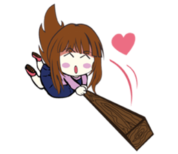 Uma & inu : in love sticker #12697037