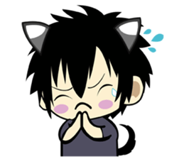 Uma & inu : in love sticker #12697039