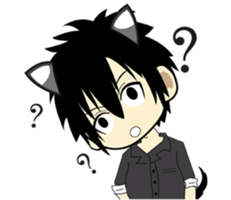 Uma & inu : in love sticker #12697050