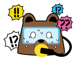Scuba Bear sticker #12697247