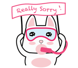 Scuba Bear sticker #12697268