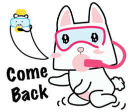 Scuba Bear sticker #12697270