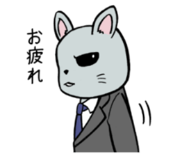 The hamster which is amember of society sticker #12697364