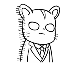 The hamster which is amember of society sticker #12697370