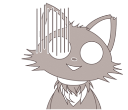 Japanese Cat KAKAO sticker #12697691