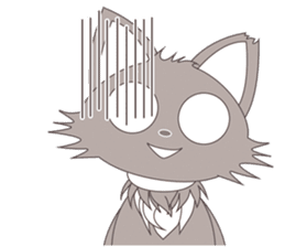 Japanese Cat KAKAO sticker #12697691
