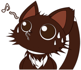 Japanese Cat KAKAO sticker #12697698