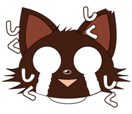 Japanese Cat KAKAO sticker #12697705
