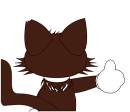 Japanese Cat KAKAO sticker #12697708