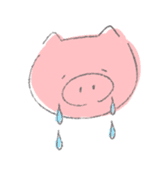 Stamp of pig sticker #12698412