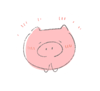 Stamp of pig sticker #12698413