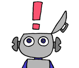 Stickers of a robot sticker #12698592