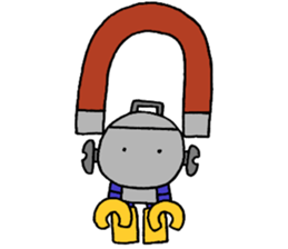 Stickers of a robot sticker #12698613