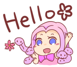 Medousa chan sticker #12698647