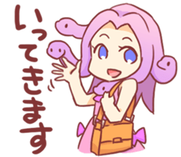 Medousa chan sticker #12698652