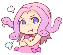 Medousa chan sticker #12698661