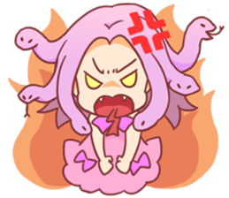 Medousa chan sticker #12698662