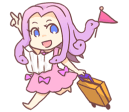 Medousa chan sticker #12698670