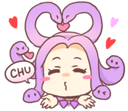 Medousa chan sticker #12698671