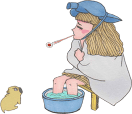 Gigi And Peter The Pug sticker #12699205