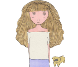 Gigi And Peter The Pug sticker #12699213